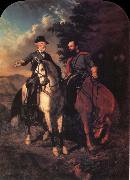 unknow artist The Last Meeting of Lee and Jackson Sweden oil painting reproduction